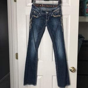 Rock Revival, low rise, boot cut, size 25
